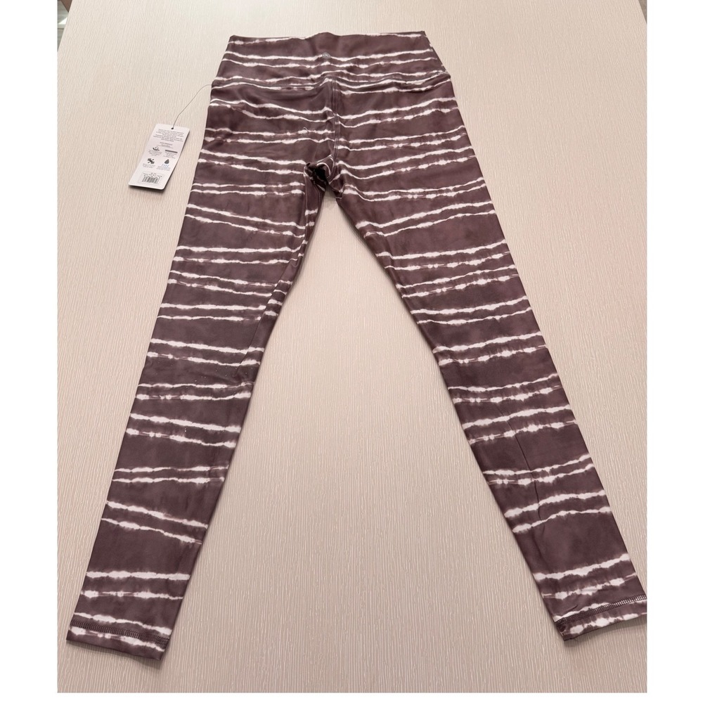 Scorpio Sol Vinyasa High Waist Legging Plum Tie Dye SS-194 Womens Medium NWT